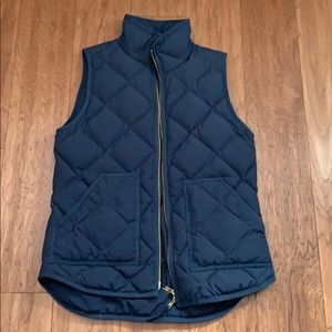 J Crew quilted puffer vest